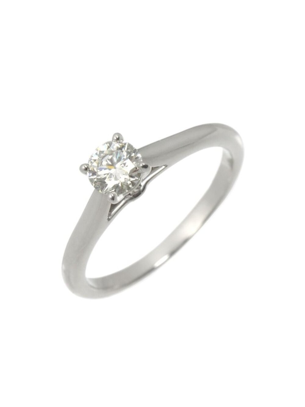 Cartier 1895 Solitaire 48 Ring Diamond Platinum